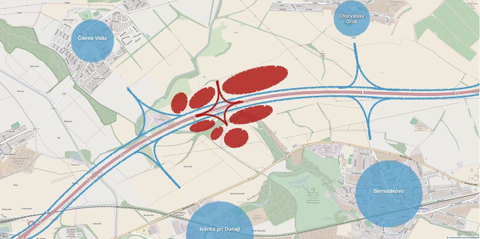 Modifications in the Construction of the Crossroad Triblavina Not a Good Solution