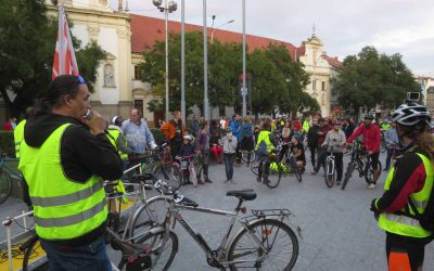 Bratislavská cyklojazda upozornila na problematiku znečisteného ovzdušia