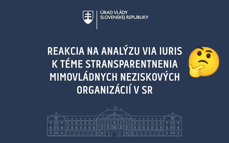 Vysvetľujeme Úradu vlády problémy ruského zákona proti mimovládkam