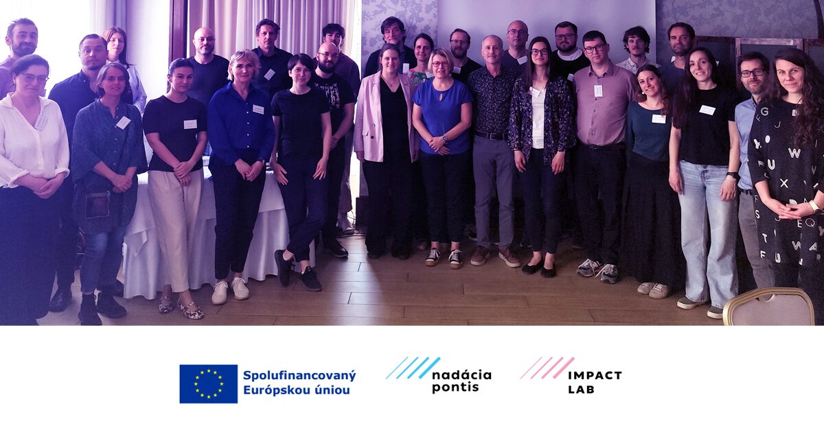 Logá EÚ, Nadácia pontis a Impact Lab